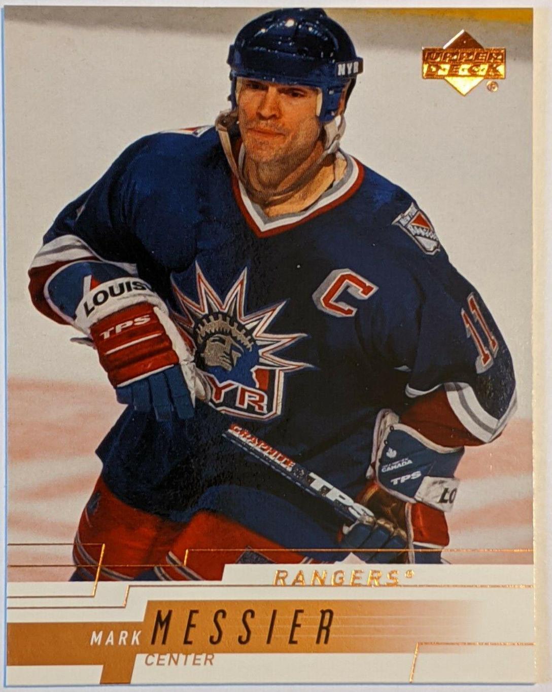 Mark Messier #119 Hockey Cards 2000 Upper Deck