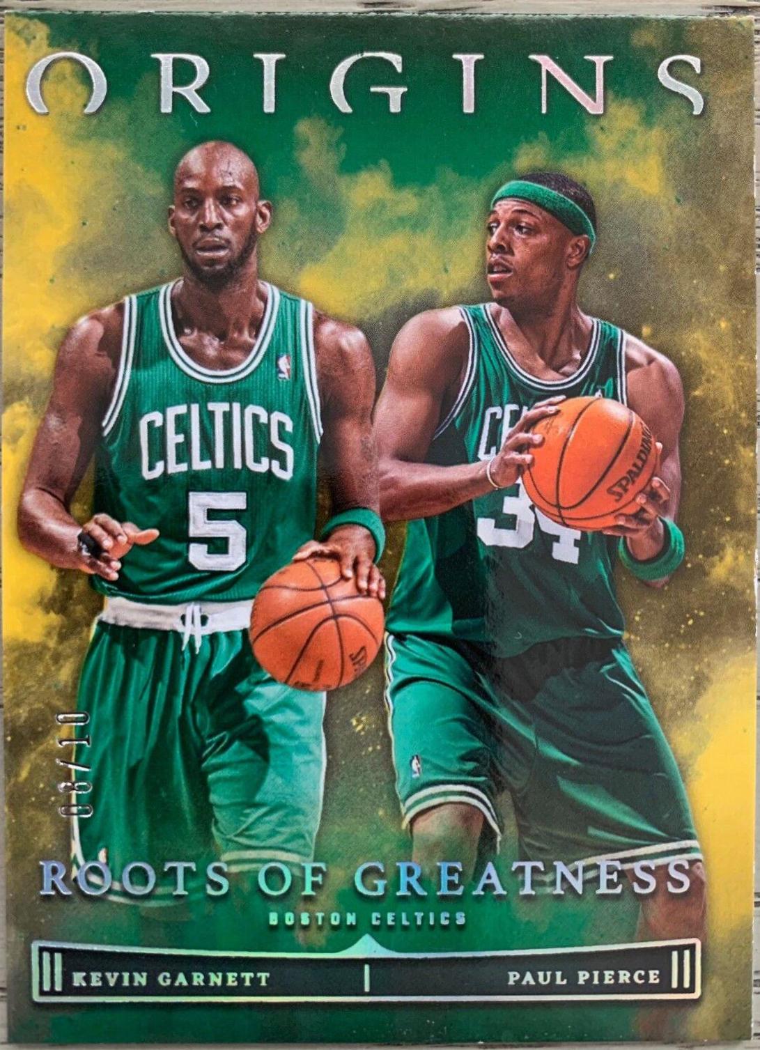 Kevin Garnett, Paul Pierce [Gold] #25