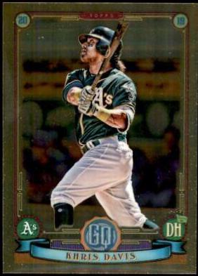 Khris Davis #3 Baseball Cards 2019 Topps Gypsy Queen Chrome