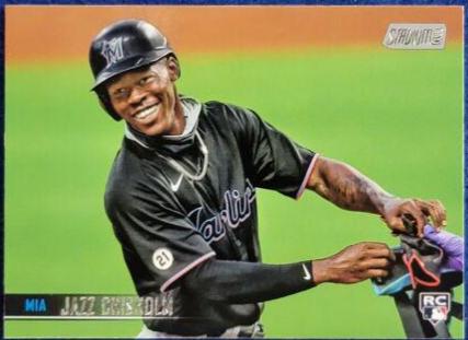 Jazz Chisholm #47 Baseball Cards 2021 Stadium Club