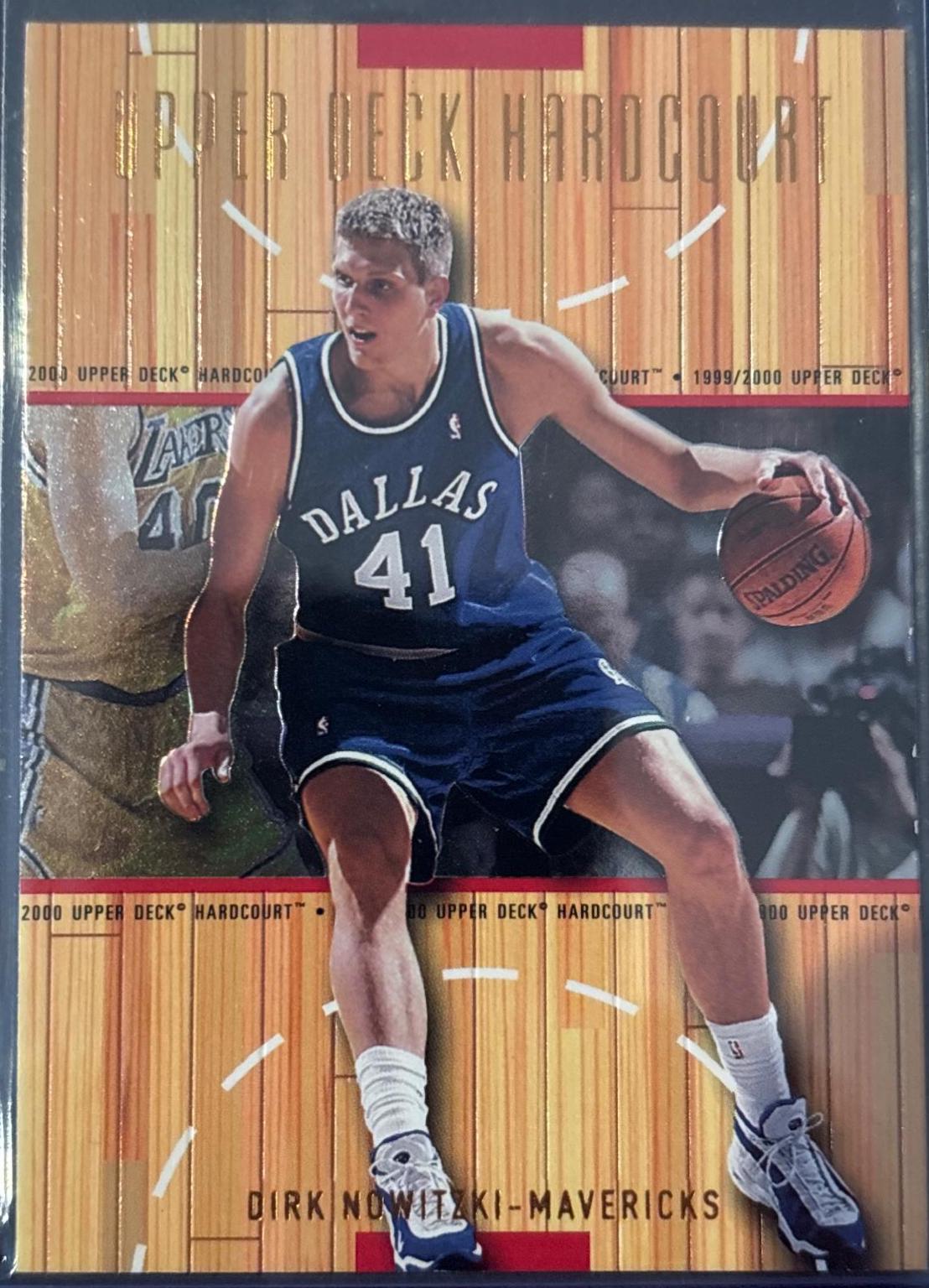 Dirk Nowitzki #12 Basketball Cards 1999 Upper Deck Hardcourt