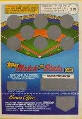 Orel Hershiser Baseball Cards 1992 Topps Match the Stats Prices