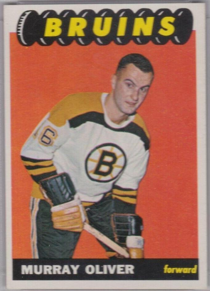 Murray Oliver #34 Hockey Cards 1965 Topps