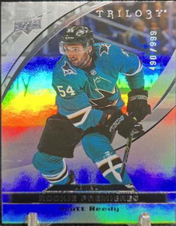 Scott Reedy #19 Hockey Cards 2021 Upper Deck Trilogy