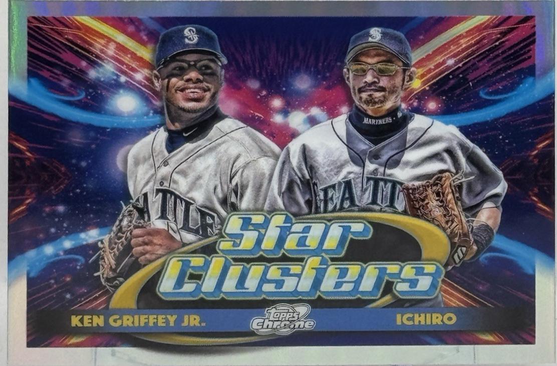 坂本和也 　　　CELLTER 金棘　虹 Ichiro / Ken Griffey Jr. #DSC-2 Prices | 2025 Topps Cosmic Chrome