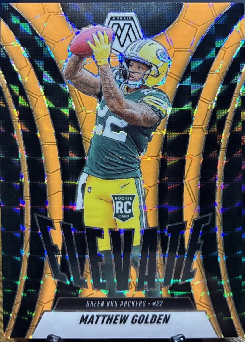 Matthew Golden [Mosaic Orange Fluorescent] #3 Prices | 2025 Panini