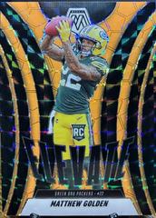Matthew Golden [Mosaic Orange Fluorescent] #3 Prices | 2025 Panini