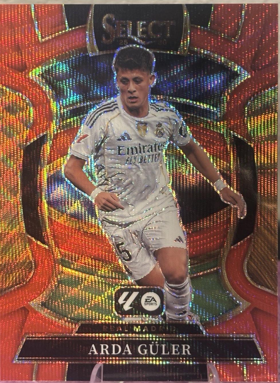 Arda Guler [Red Wave] #8 Prices | 2025 Panini Select La Liga | Soccer Cards