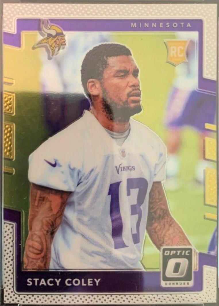 Stacy Coley #127 Football Cards 2017 Panini Donruss Optic