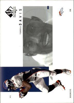 Terrell Davis #28 Football Cards 2001 SP Authentic