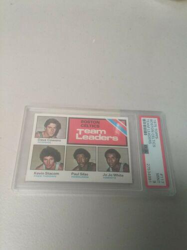 Boston Celtics Team Leaders #117 1975 Topps Basketball