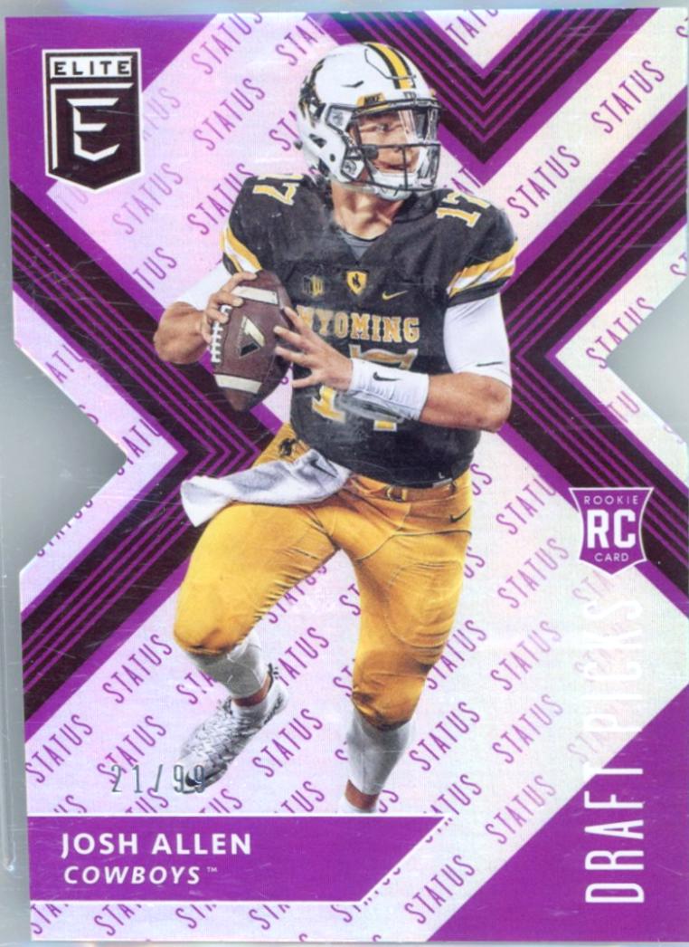 Josh Allen #103 2018 Panini Elite Draft Picks Football