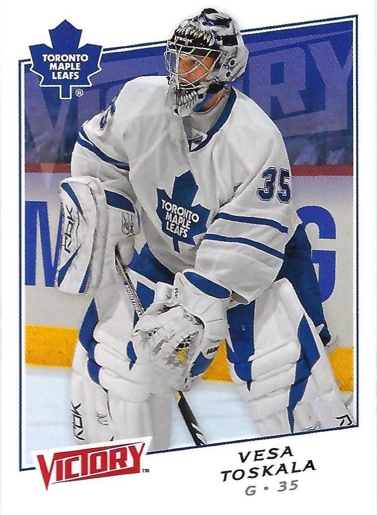 Vesa Toskala #15 Hockey Cards 2008 Upper Deck Victory