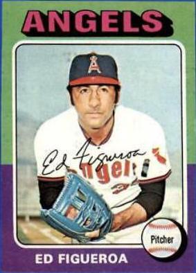 Ed Figueroa #476 Baseball Cards 1975 Topps Mini