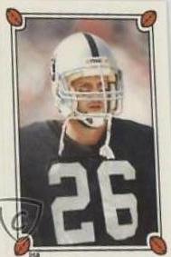 Art Monk, Vann McElroy Football Cards 1987 Topps Stickers