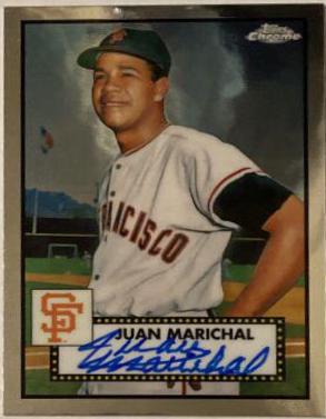 Juan Marichal #PA-JMR 2021 Topps Chrome Platinum Anniversary Baseball Autographs