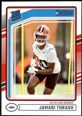 Jamari Thrash #376 Football Cards 2024 Panini Donruss
