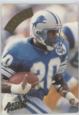 Barry Sanders #30 Football Cards 1994 Action Packed