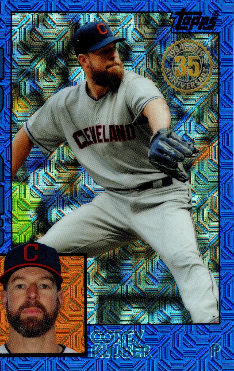Corey Kluber [Blue Refractor] #T84-7