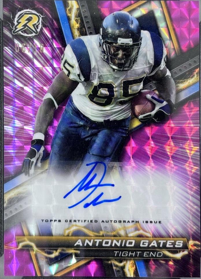 Antonio Gates [Pink Geometric] #RA-AG