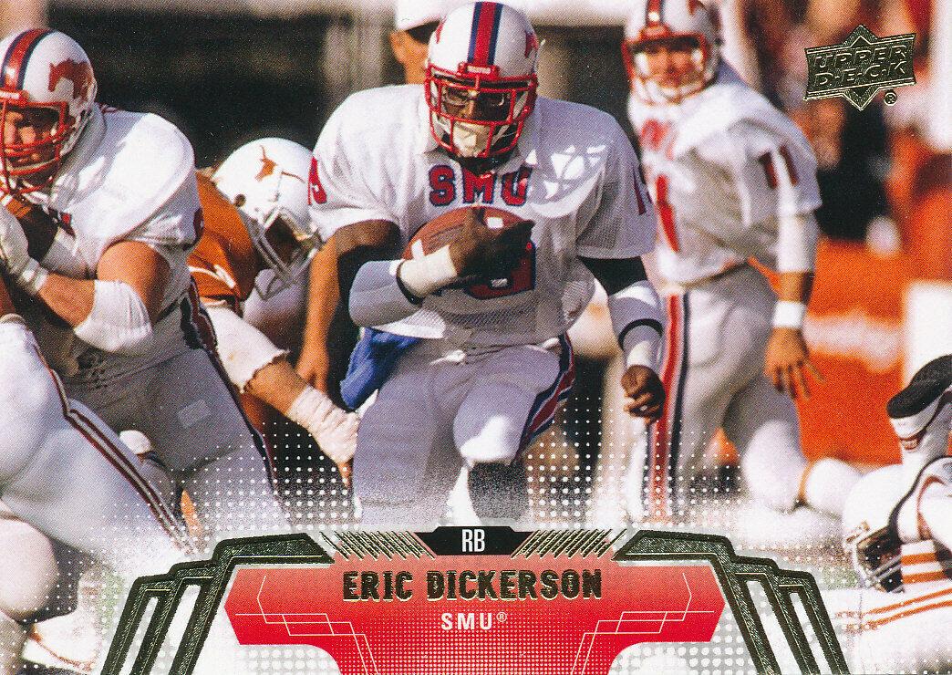 Eric Dickerson #7 Football Cards 2014 Upper Deck