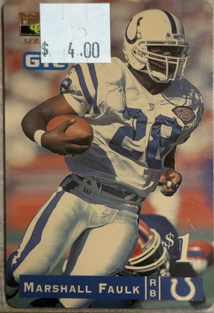 Marshall Faulk #6 1995 Classic Football