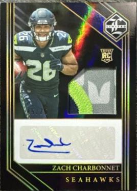 Zach Charbonnet [Gold Spotlight Rookie Patch Autograph] #141