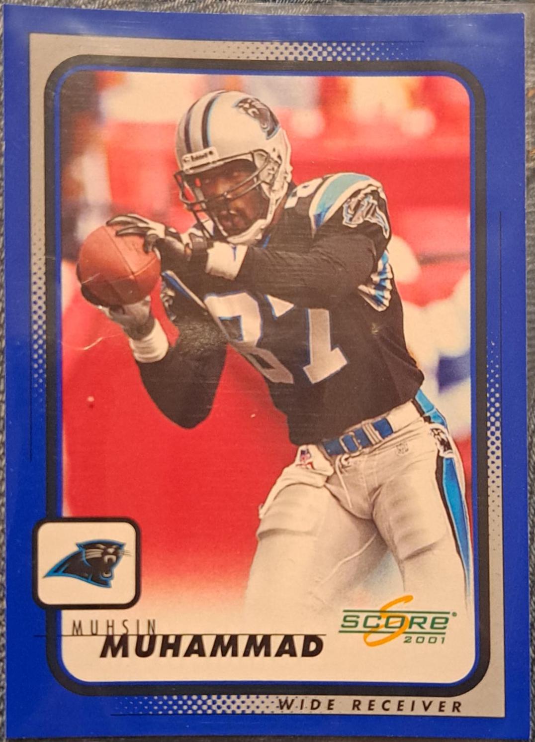 Muhsin Muhammad #29 Football Cards 2001 Panini Score