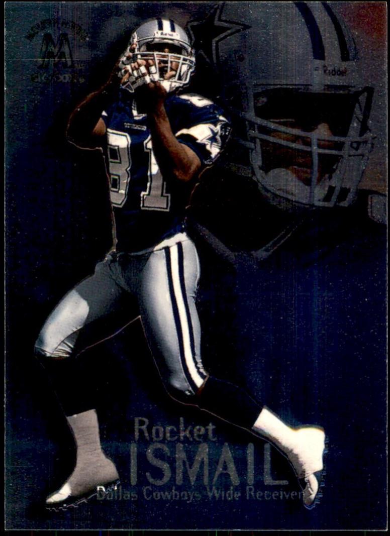 Rocket Ismail #44 1999 Skybox Molten Metal Football