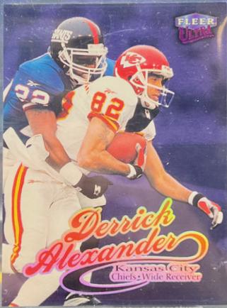 Derrick Alexander #20 1999 Ultra Football