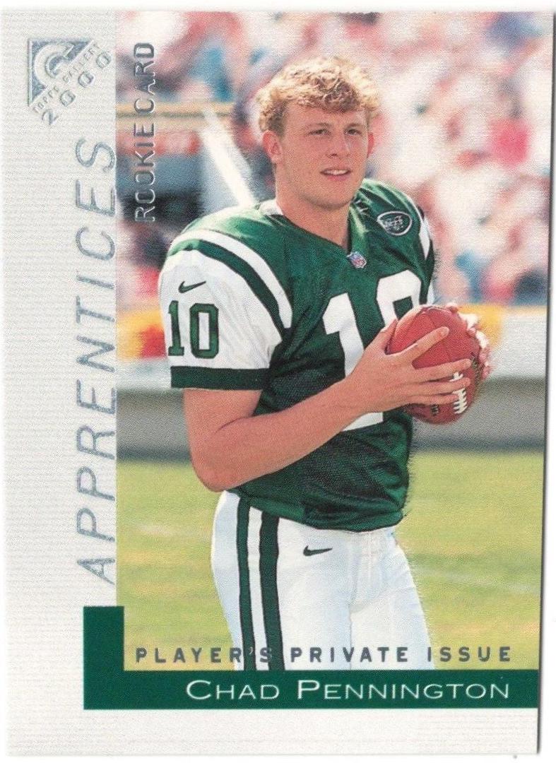 Chad Pennington [Player's Private Issue] #154 Football Cards 2000 Topps Gallery