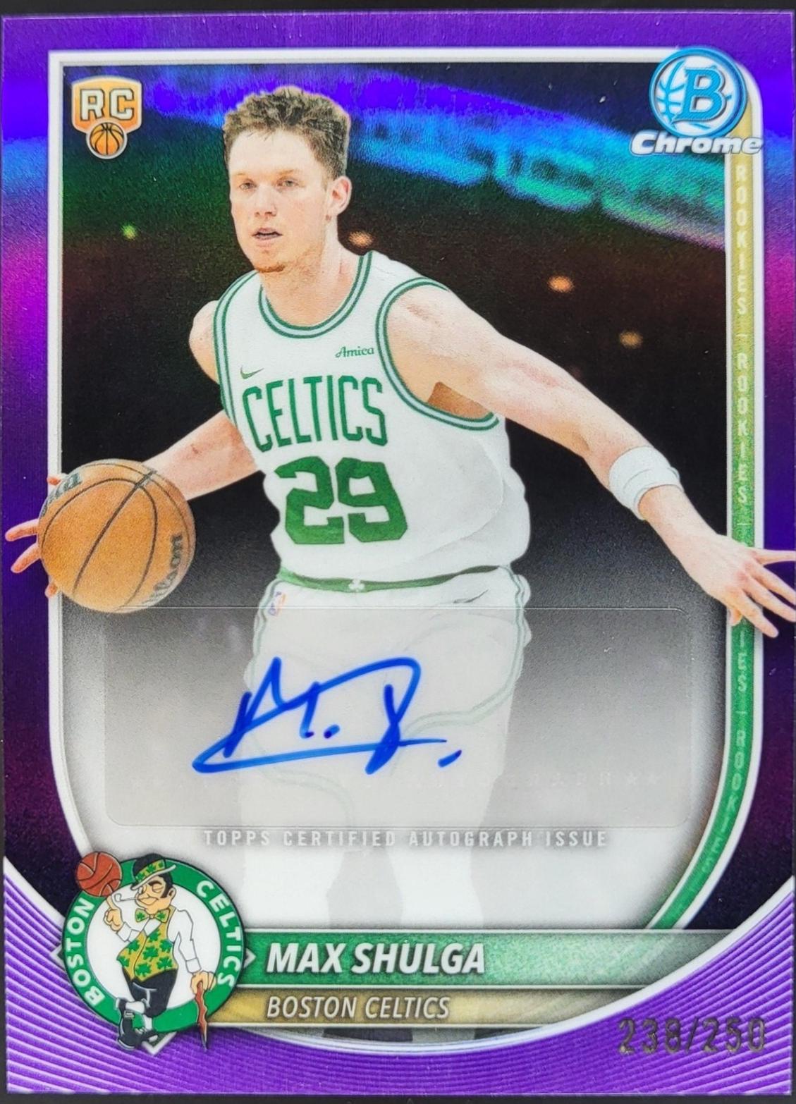 Max Shulga [Purple Refractor] #BCA-MS