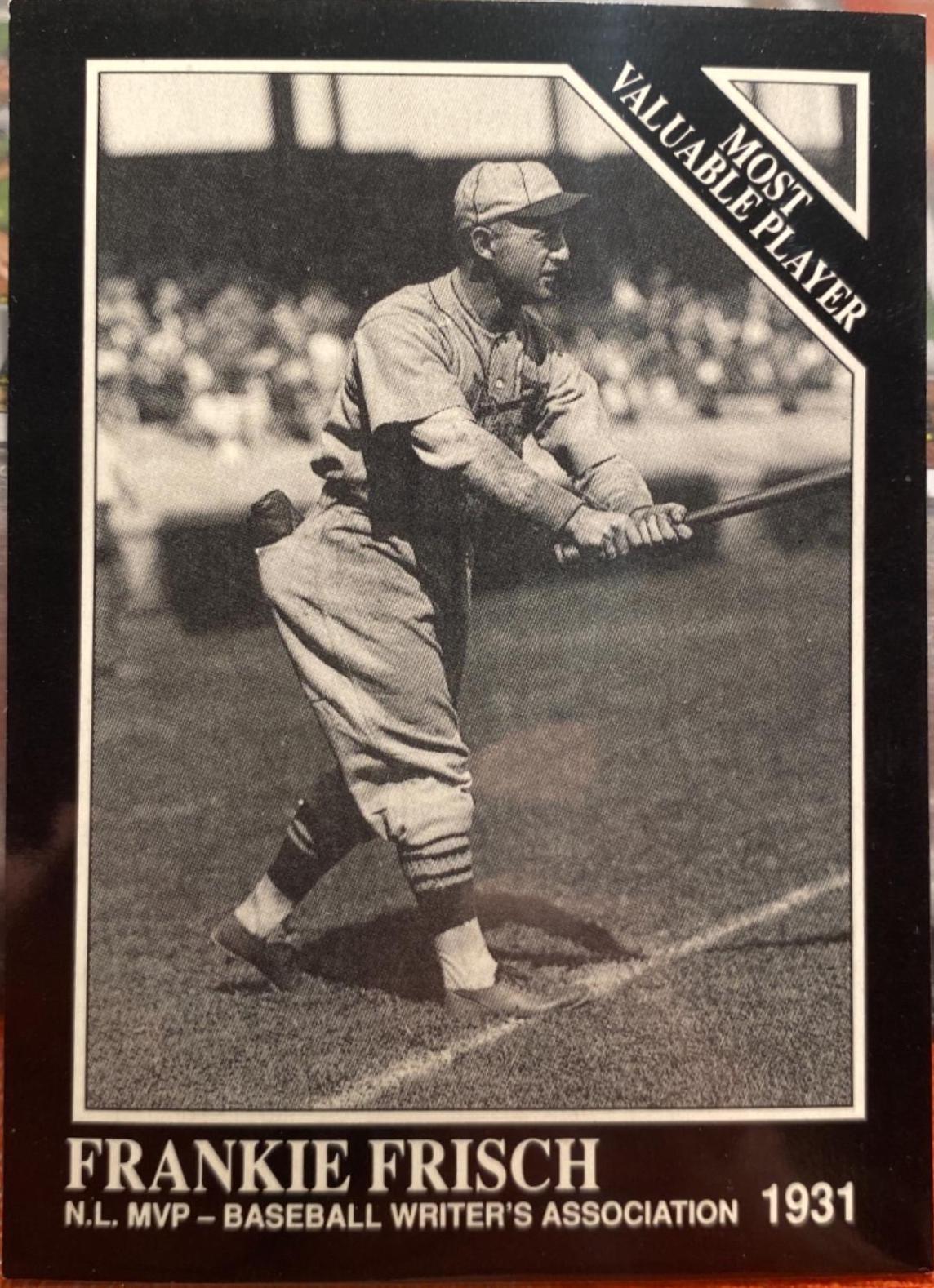 Frankie Frisch #305 1991 Conlon Collection Baseball
