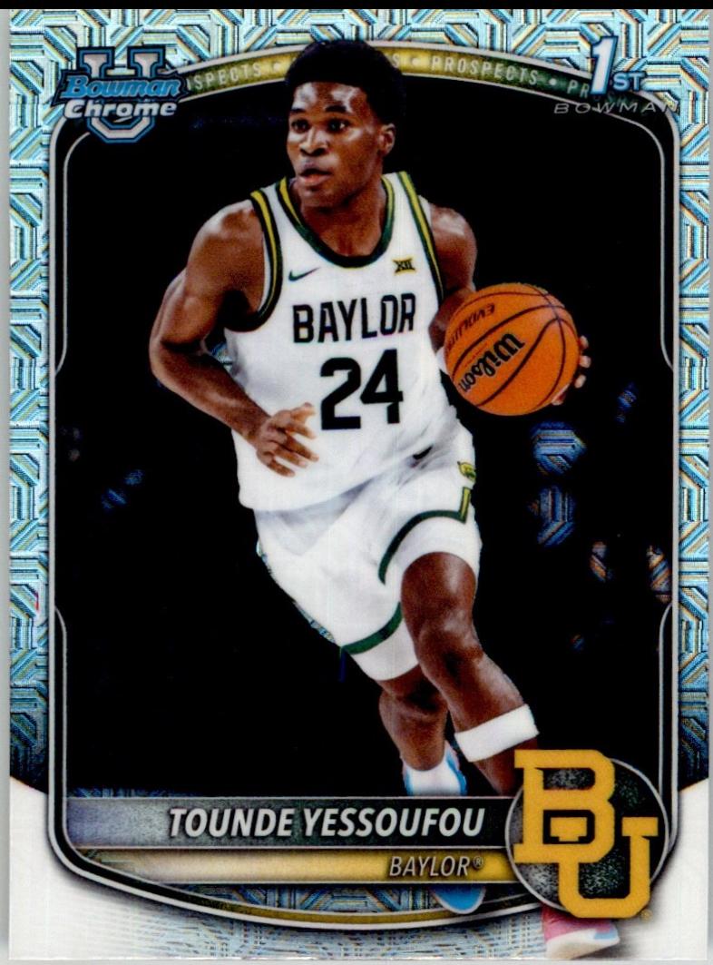Tounde Yessoufou #BCP-11 2025-26 Bowman Basketball Chrome Prospects
