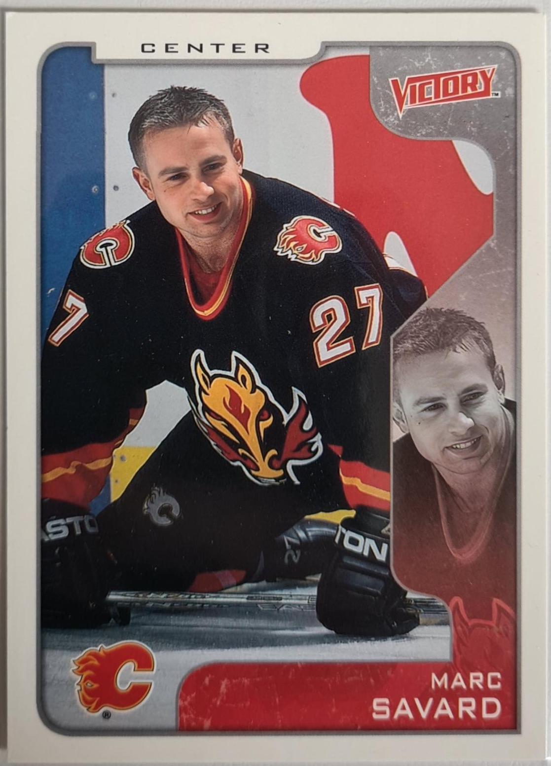 Marc Savard #50 Hockey Cards 2001 Upper Deck Victory