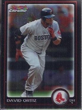 David Ortiz #22 Baseball Cards 2010 Bowman Chrome
