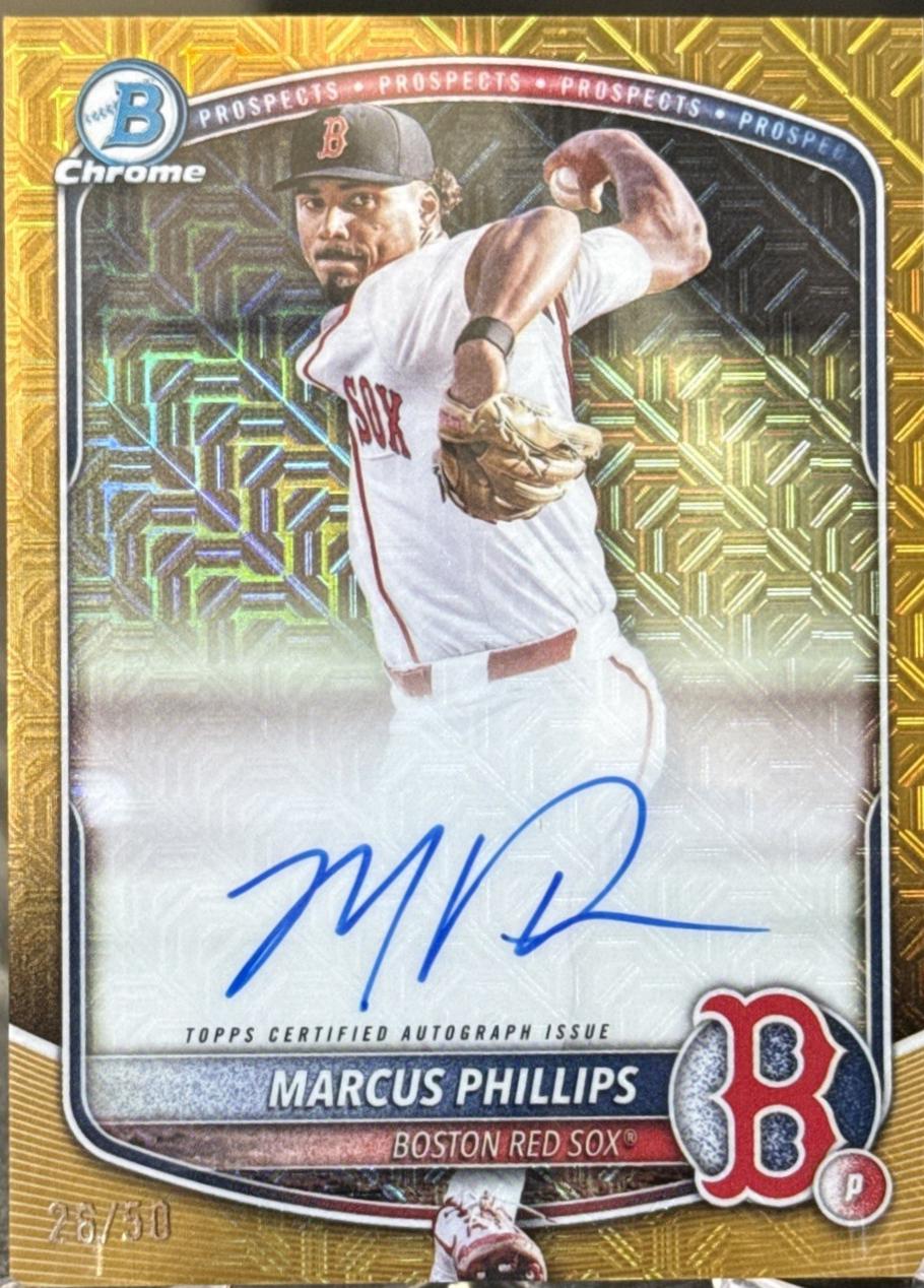 Marcus Phillips [Gold Mojo] #BMA-MP