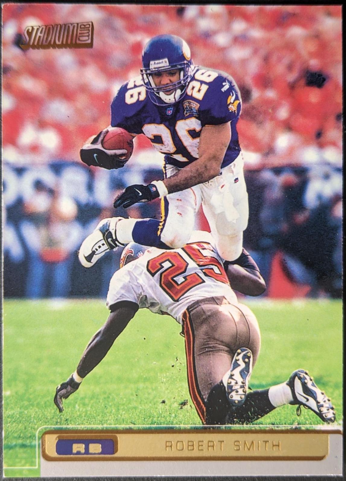 Robert Smith #37 Football Cards 2001 Stadium Club