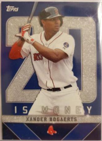 Xander Bogaerts [Dark Blue Gradient] #52