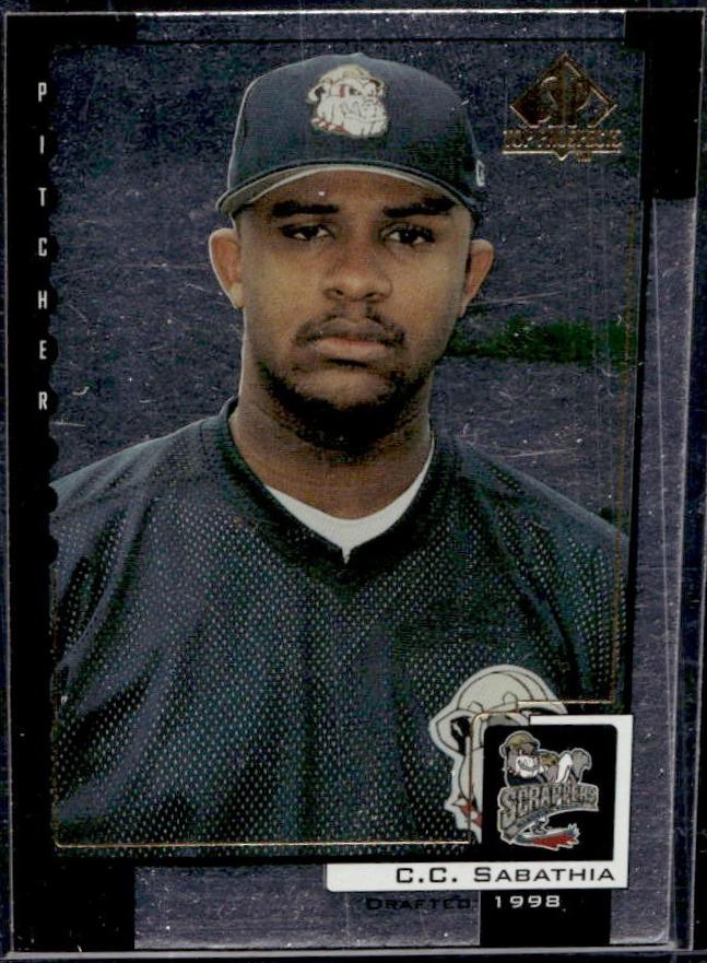 CC Sabathia #67 2000 Sp Top Prospects Baseball