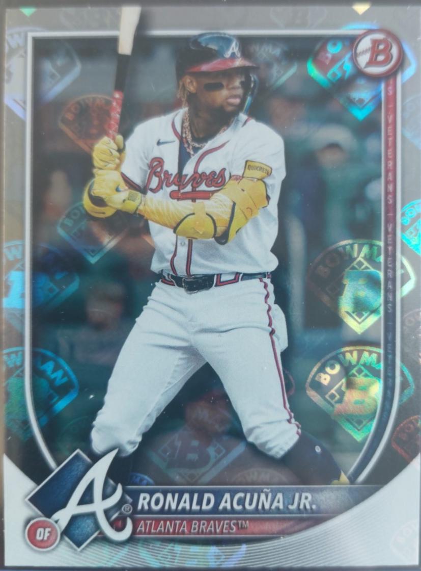 Ronald Acuna Jr. #21 2025 Bowman Baseball
