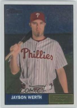 Jayson Werth #C106 Baseball Cards 2010 Topps Heritage Chrome
