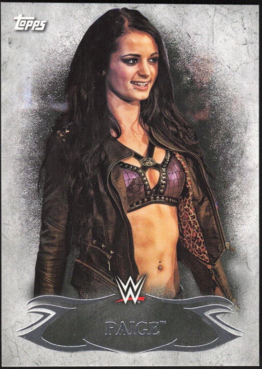 Paige #31 Wrestling Cards 2015 Topps WWE Undisputed