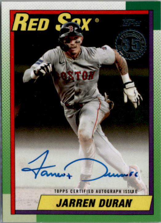 Jarren Duran [Gold] #90B2-JD Prices | 2025 Topps Update 1990