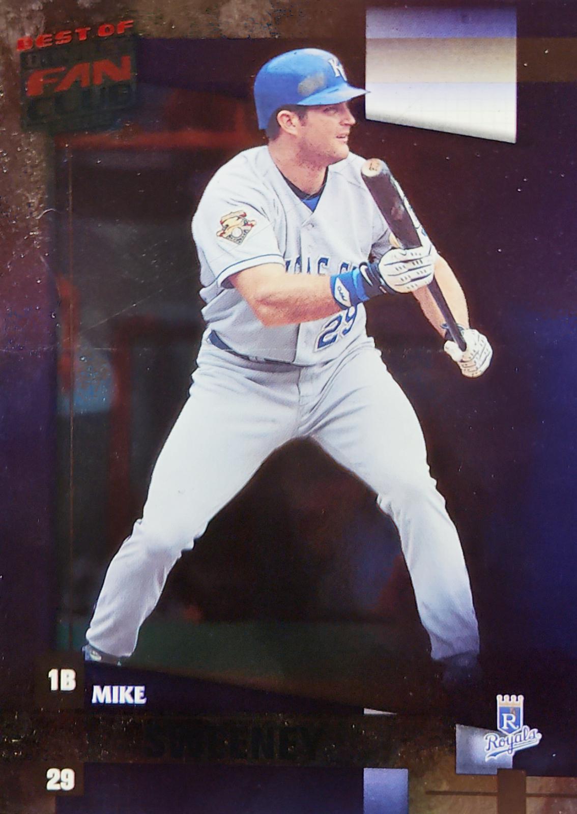 Mike Sweeney #132 Baseball Cards 2002 Donruss Best of Fan Club