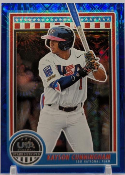 Kayson Cunningham [Fireworks Blue] #47