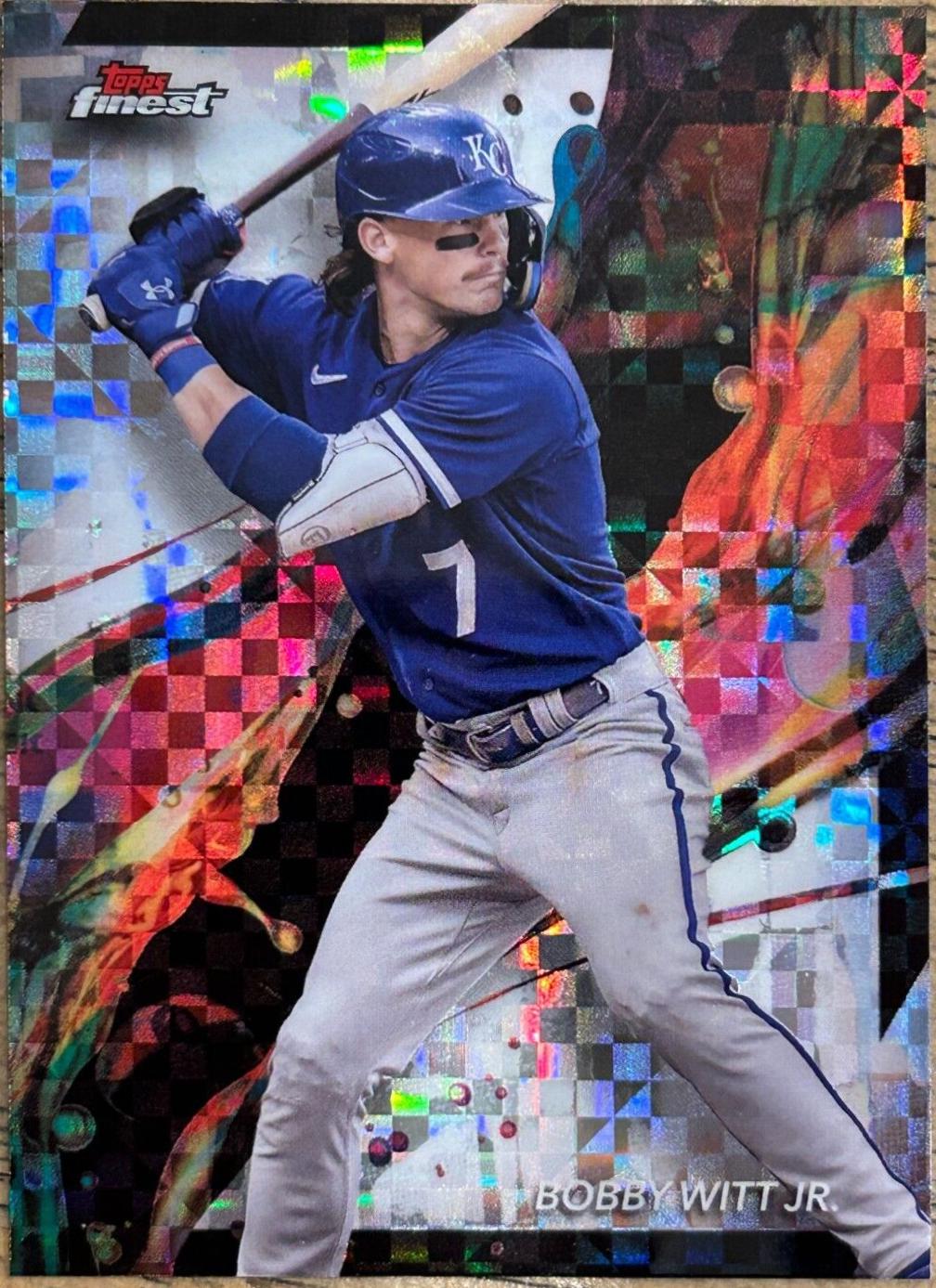 Bobby Witt Jr. [Checkerboard Refractor] #57