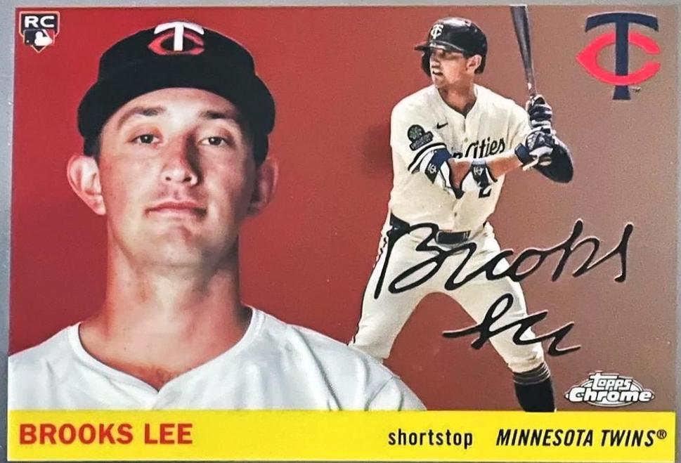 Brooks Lee #315 2025 Topps Chrome Platinum Baseball