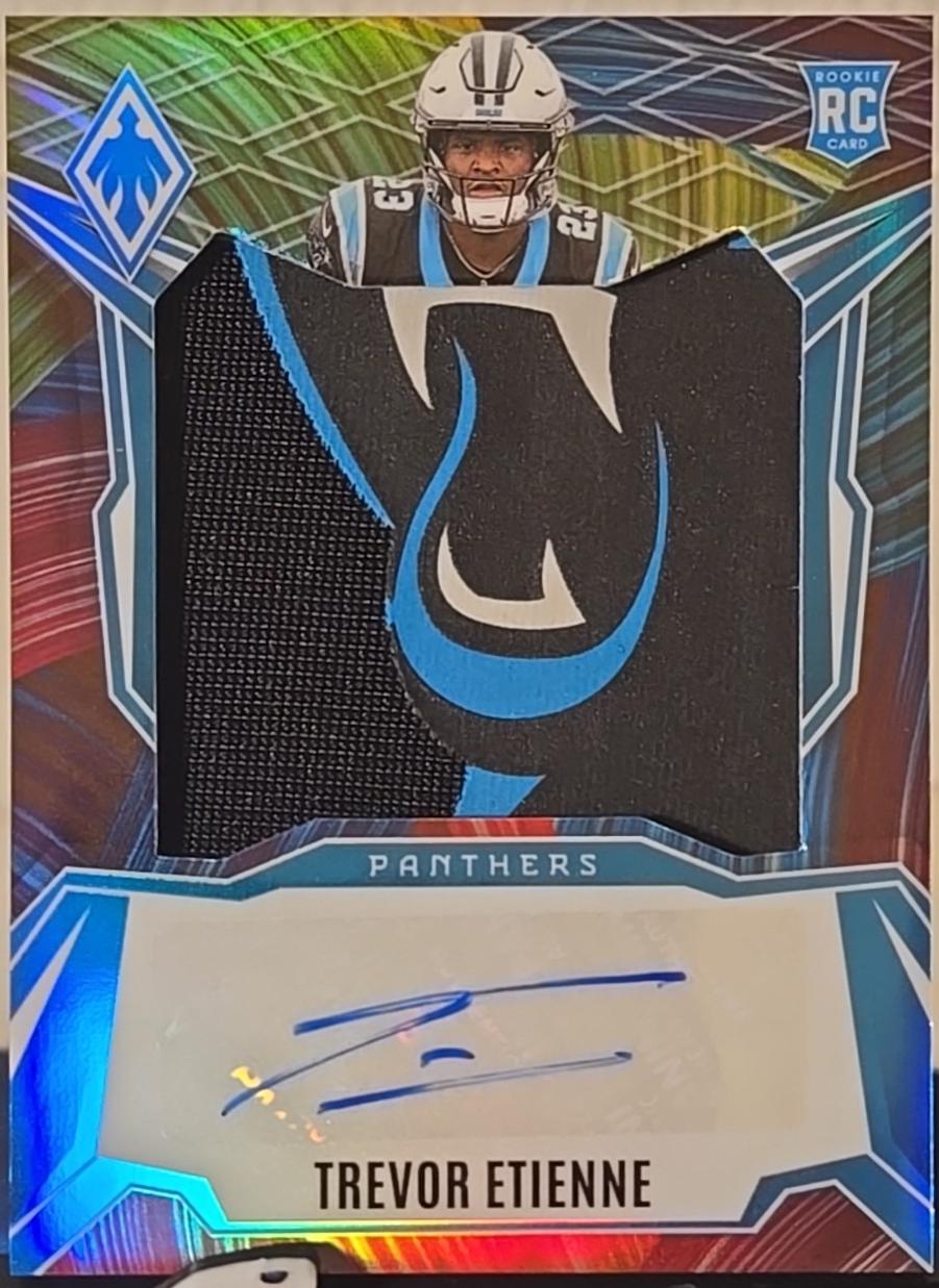 Trevor Etienne #3 Prices | 2025 Panini Phoenix Rookie Patch