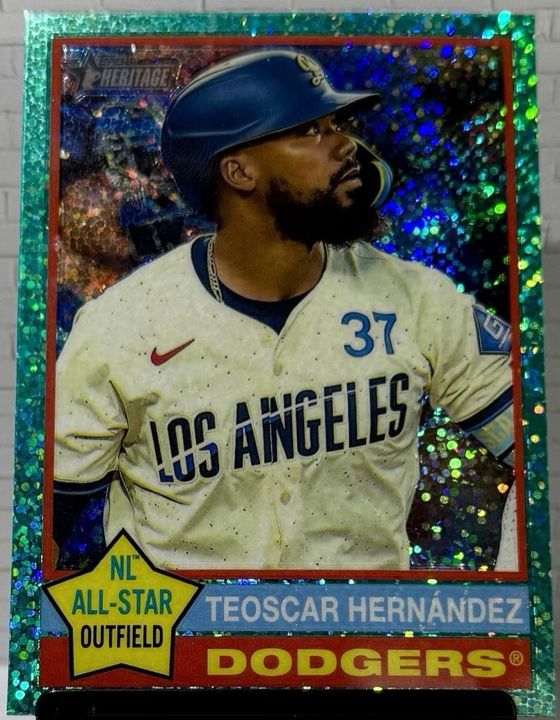 Teoscar Hernandez #395 2025 Topps Heritage Baseball